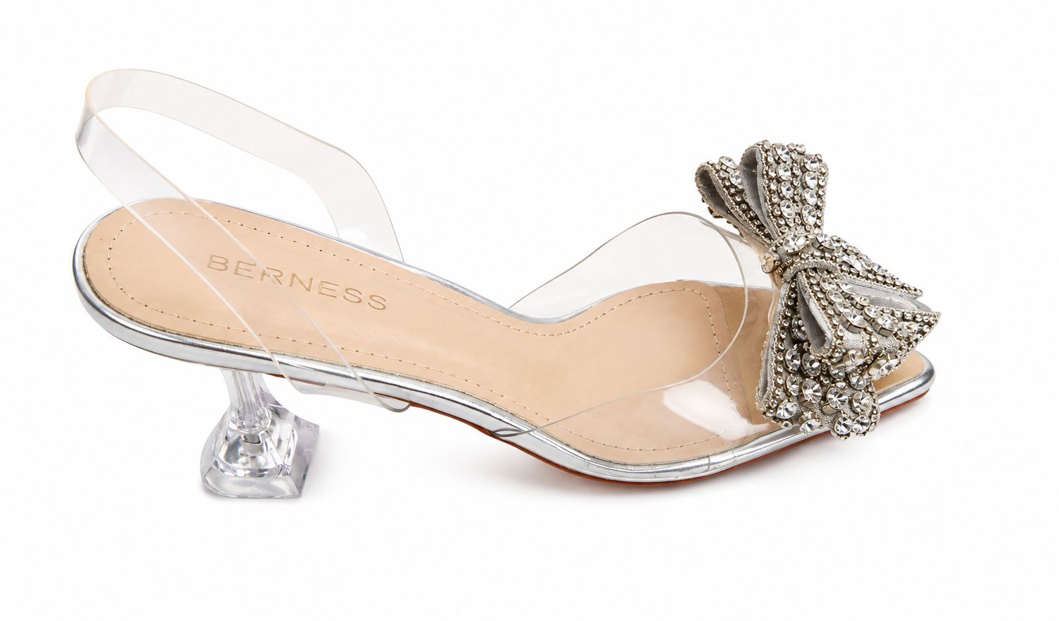 Nina, Color: Silver, Size: 6