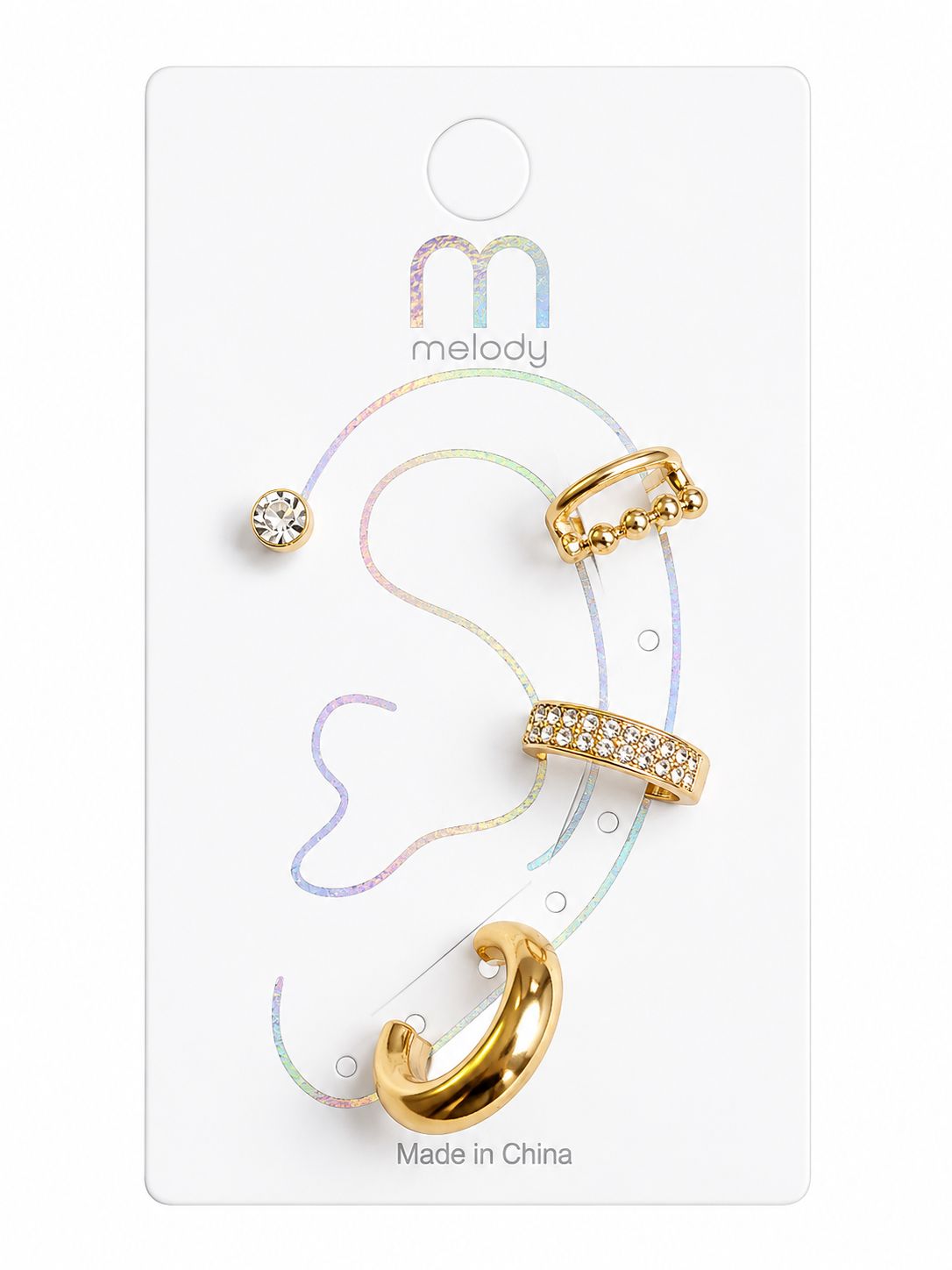 Minimal luxe Ear Cuff set