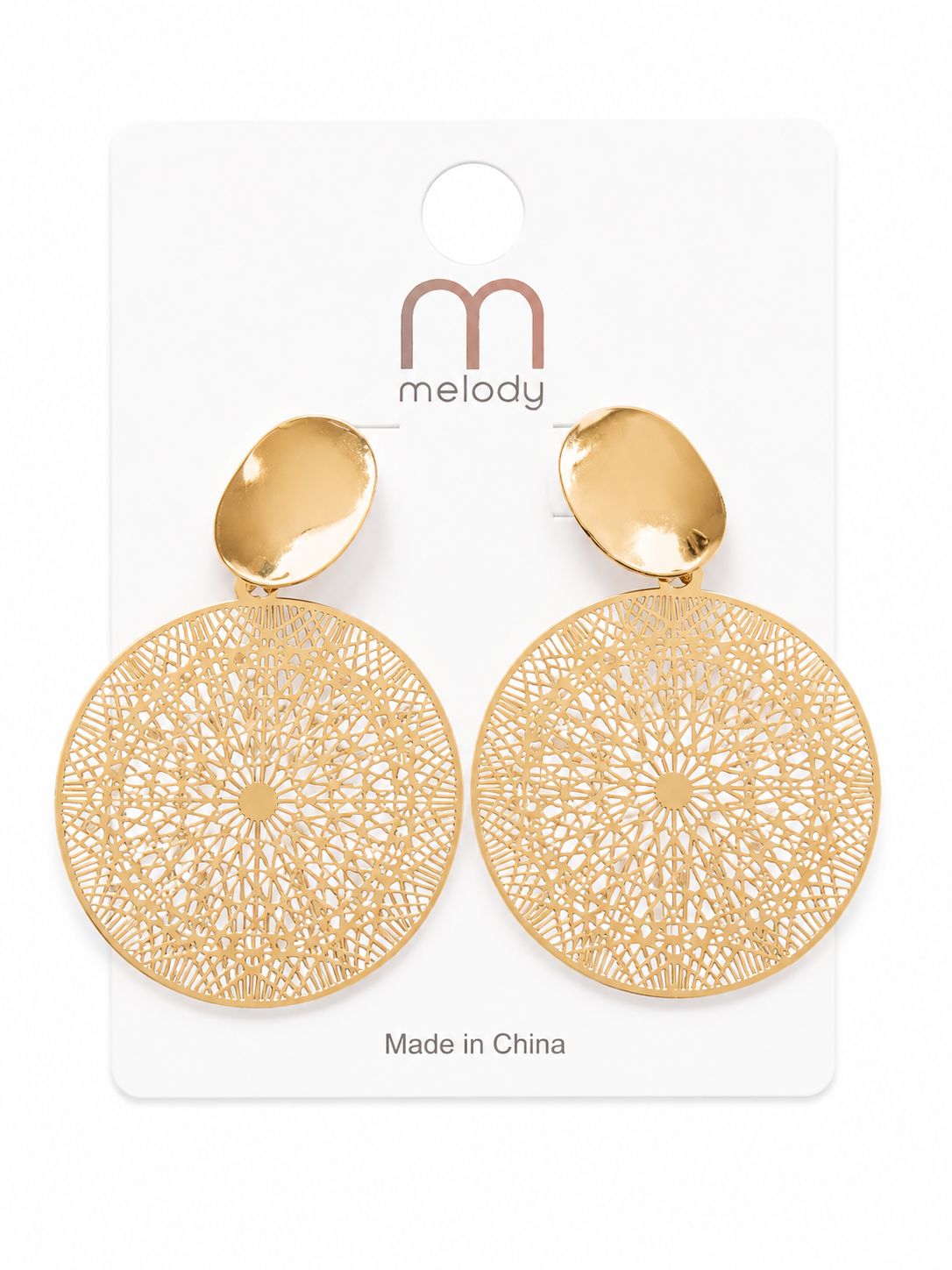 Radiance Disc Earrings