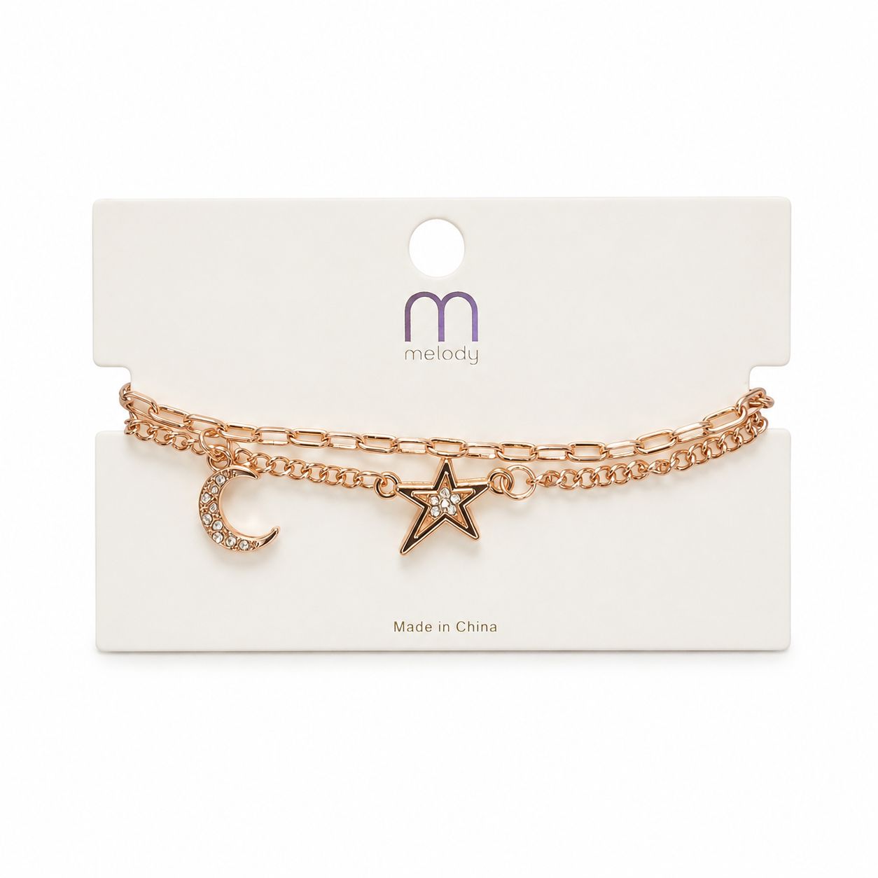 Star &amp; Moon Bracelet