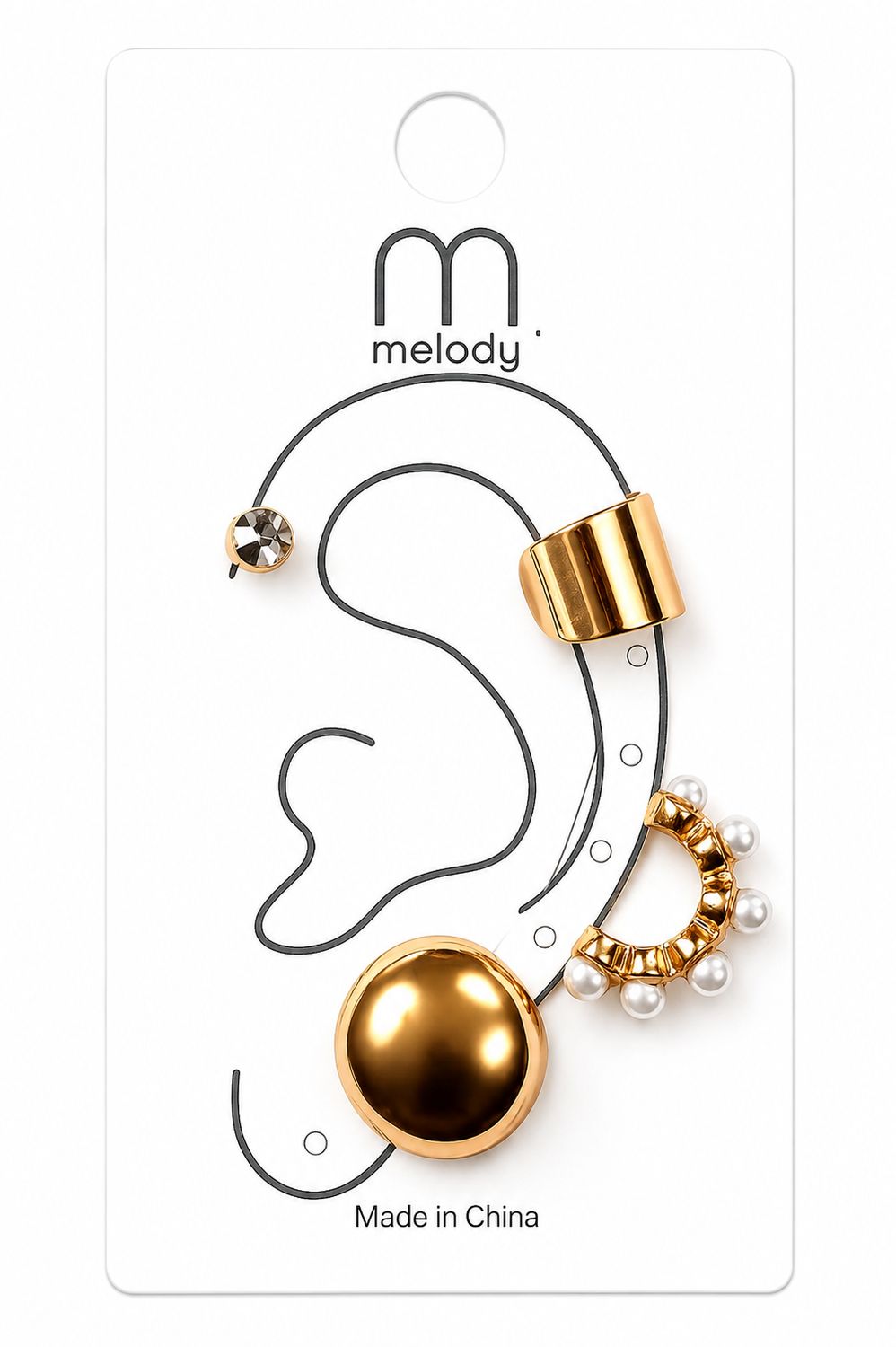 Orbit Ear Cuff Set