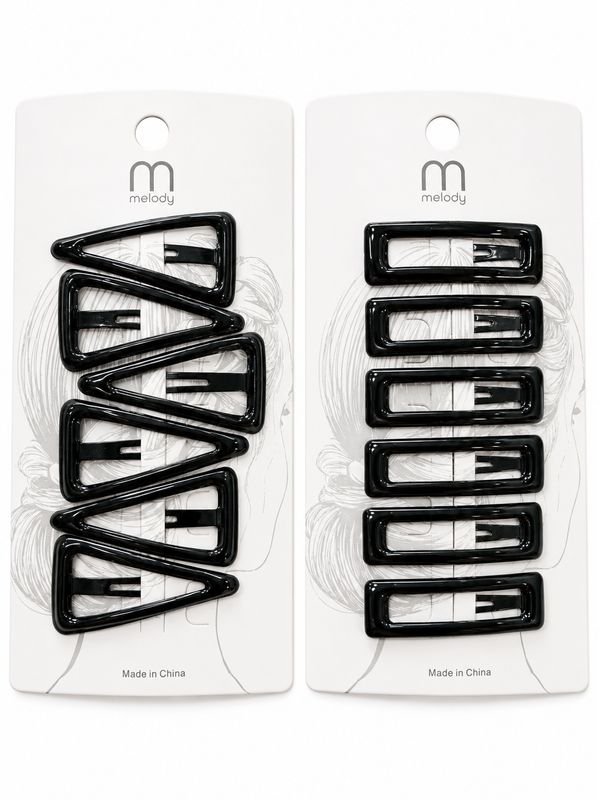 Black Hairclips