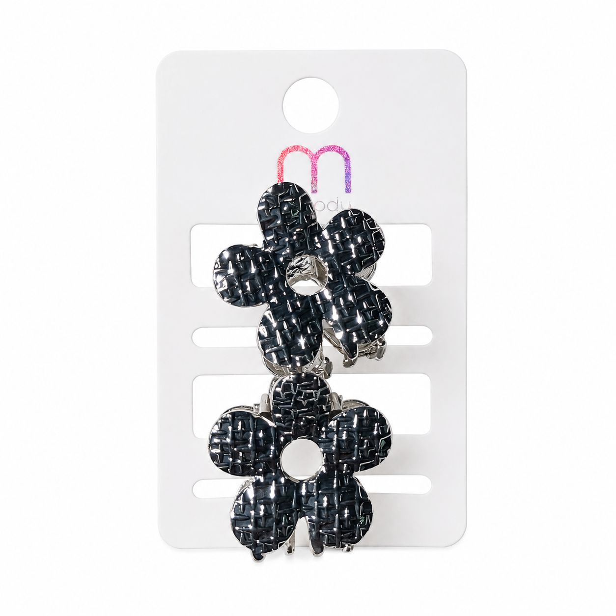 Flower Hair Clip Set, Code: Silver