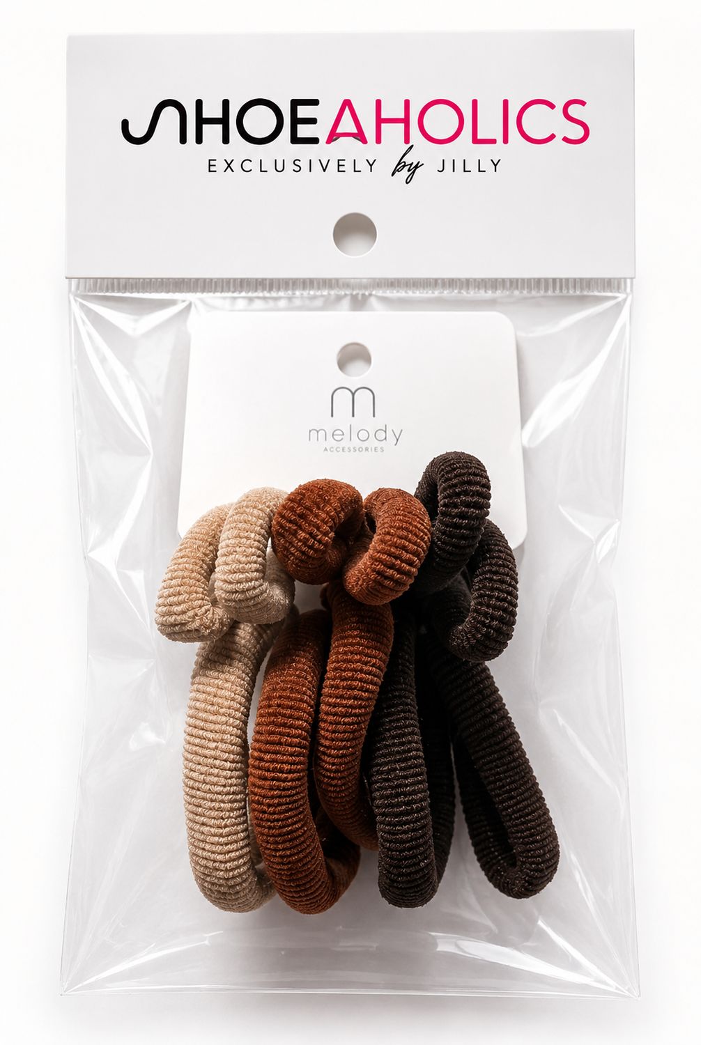 Shades of Brown Hair Ties
