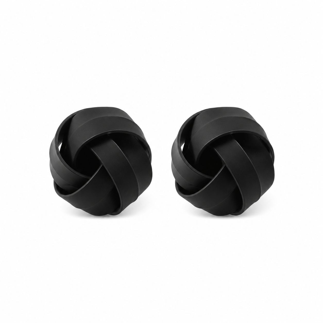 Infinity Knot Earring, Code: black