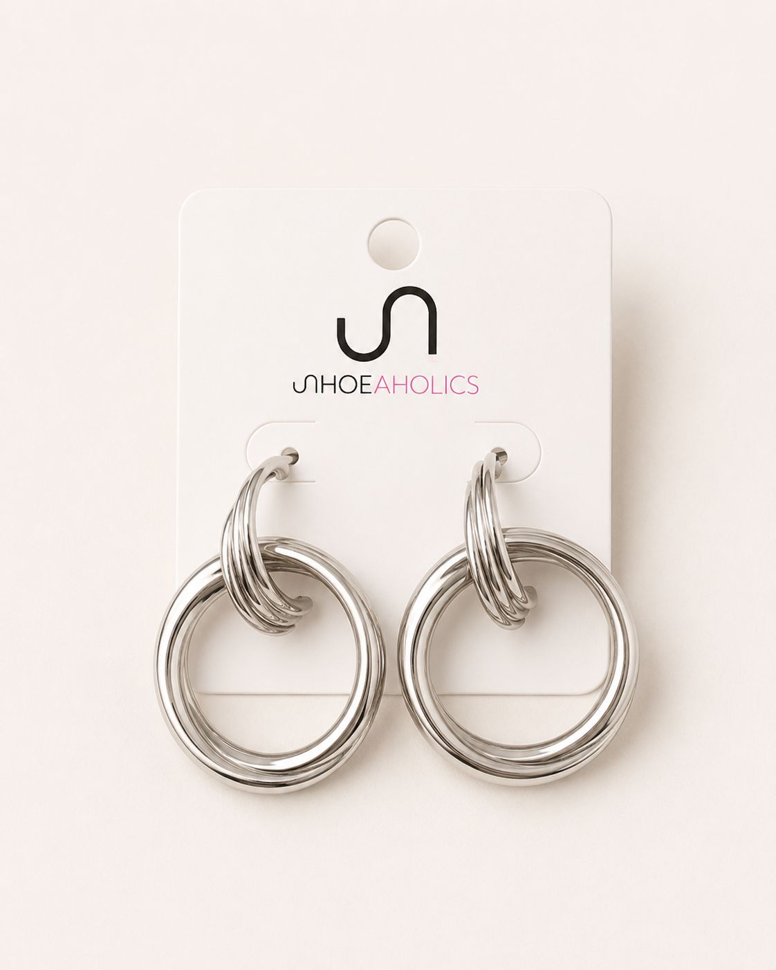 Loop earring, Color: silver