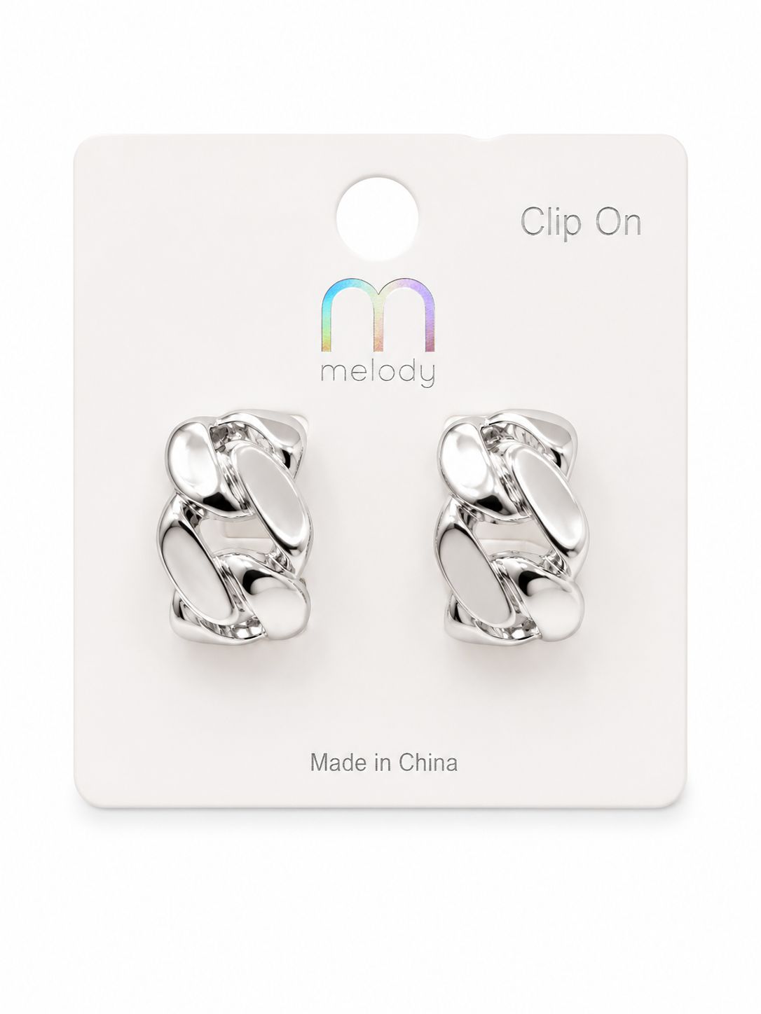 Chain Earring, Code: Silver