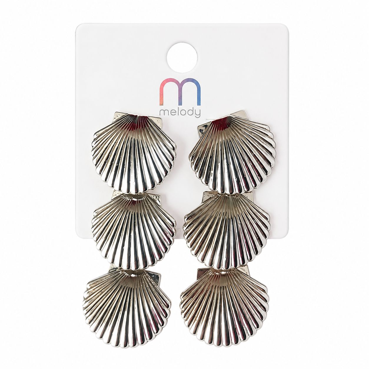 Hanging Shells Earring, Code: Silver