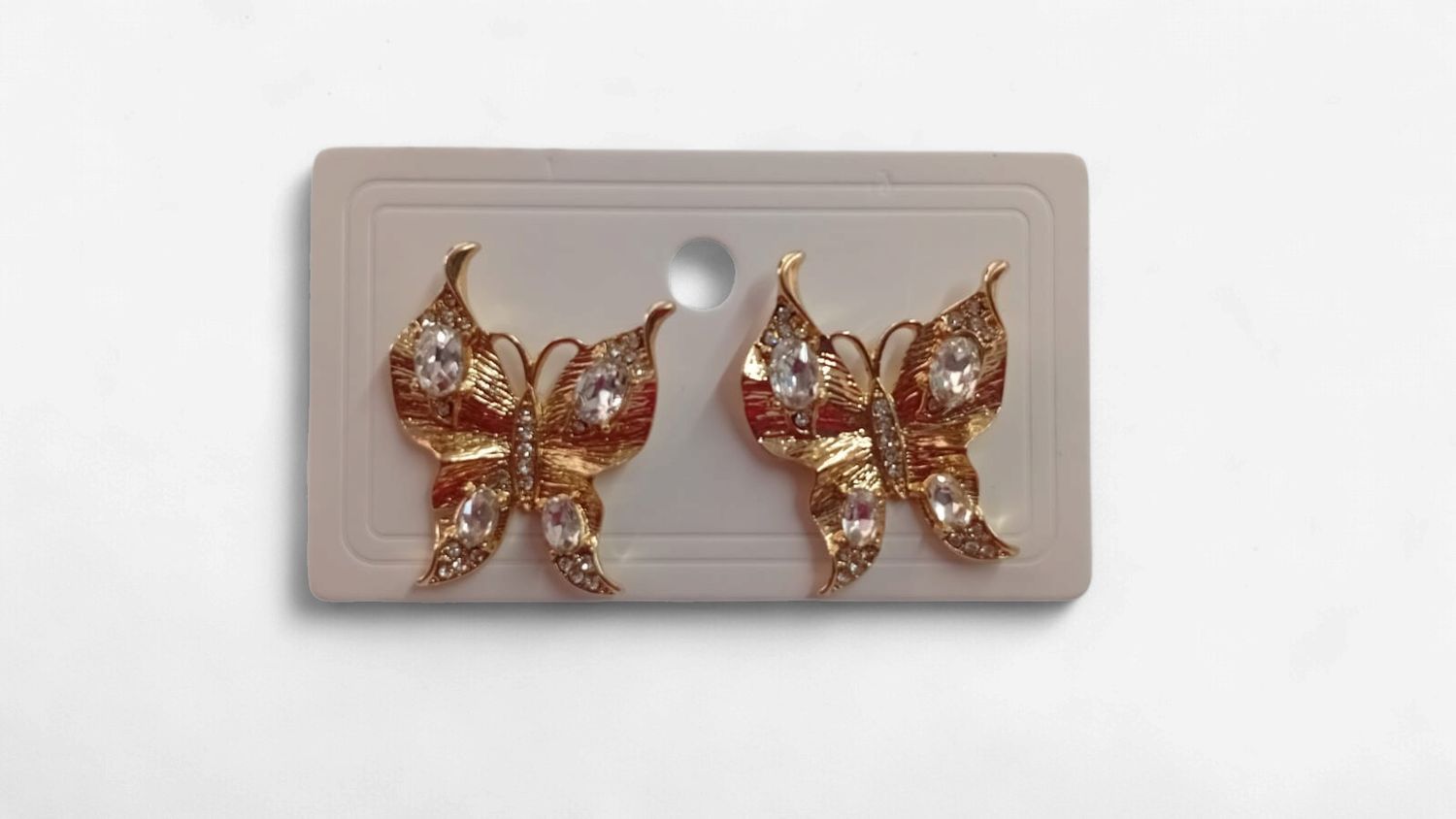 Earrings White Card