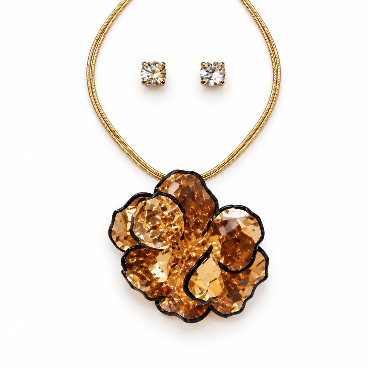 3D Flower Necklace