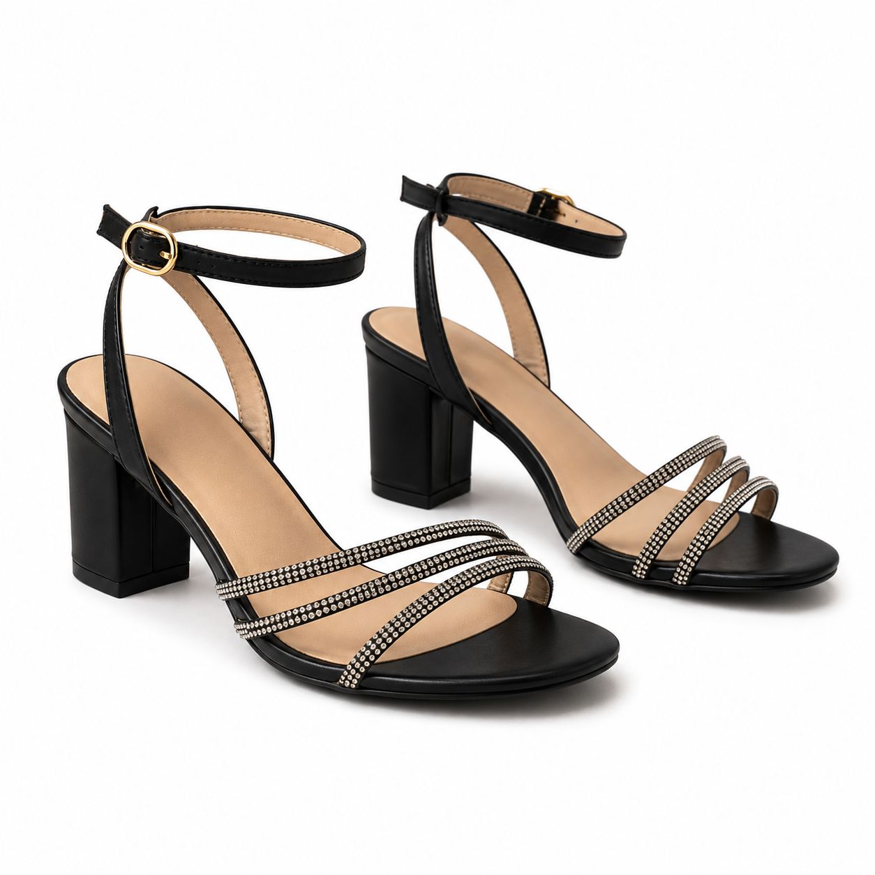 Sophia (PT-08), Colour: Black, Size: US 6 / EU 37