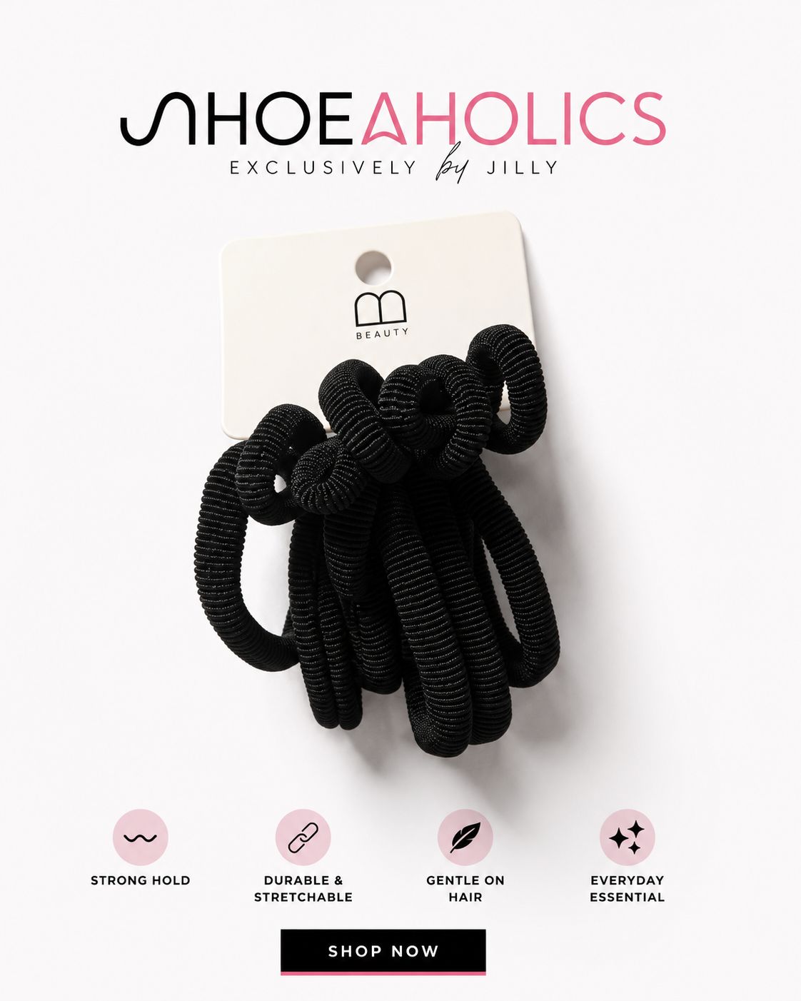 Black Hair Ties