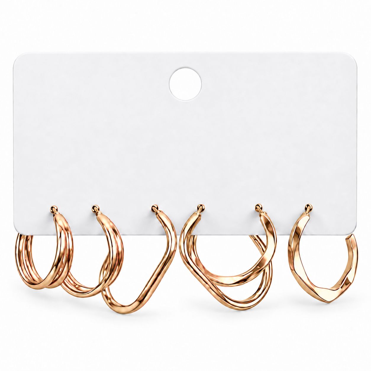 Gold Hoop Card