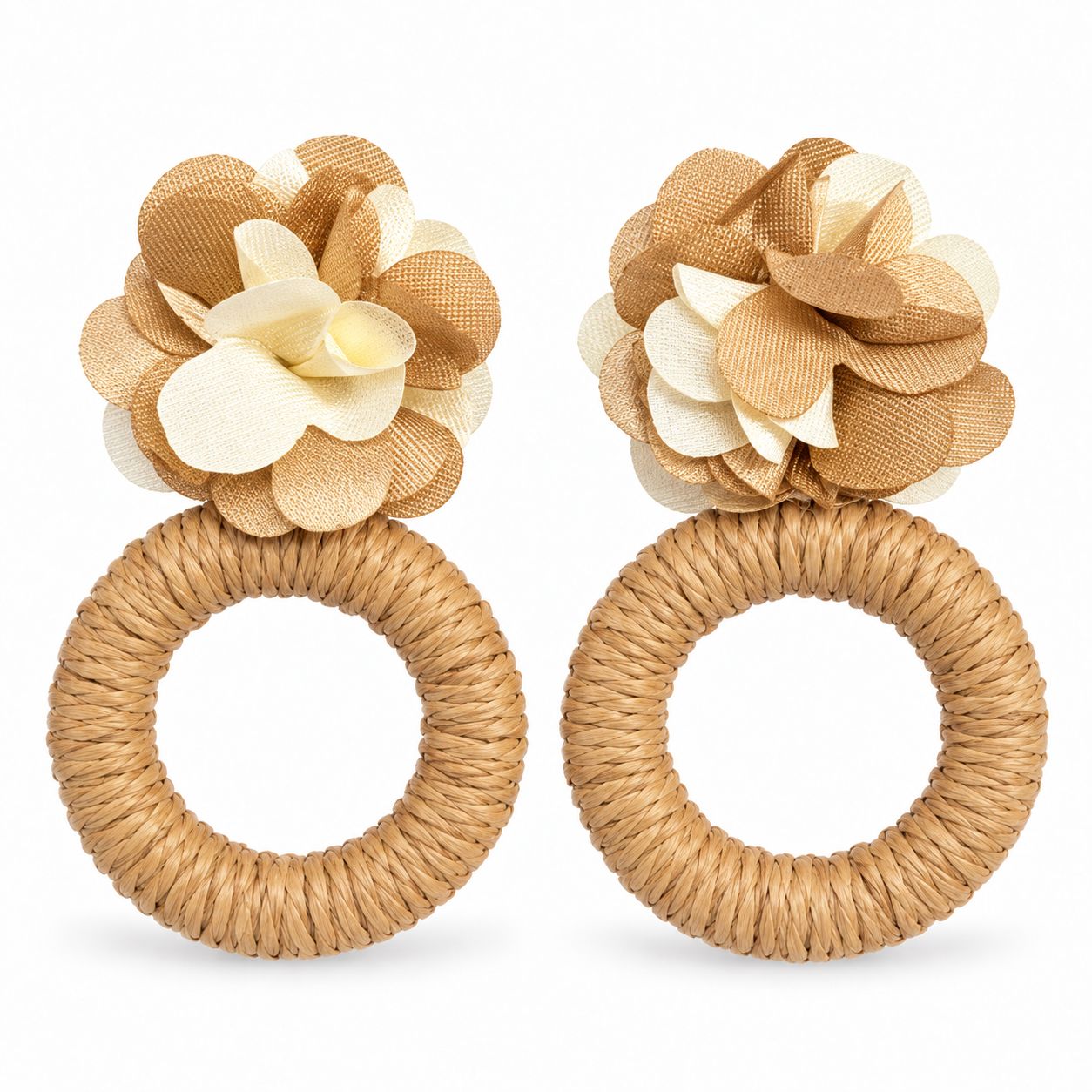 Floral Ring, Color: brown