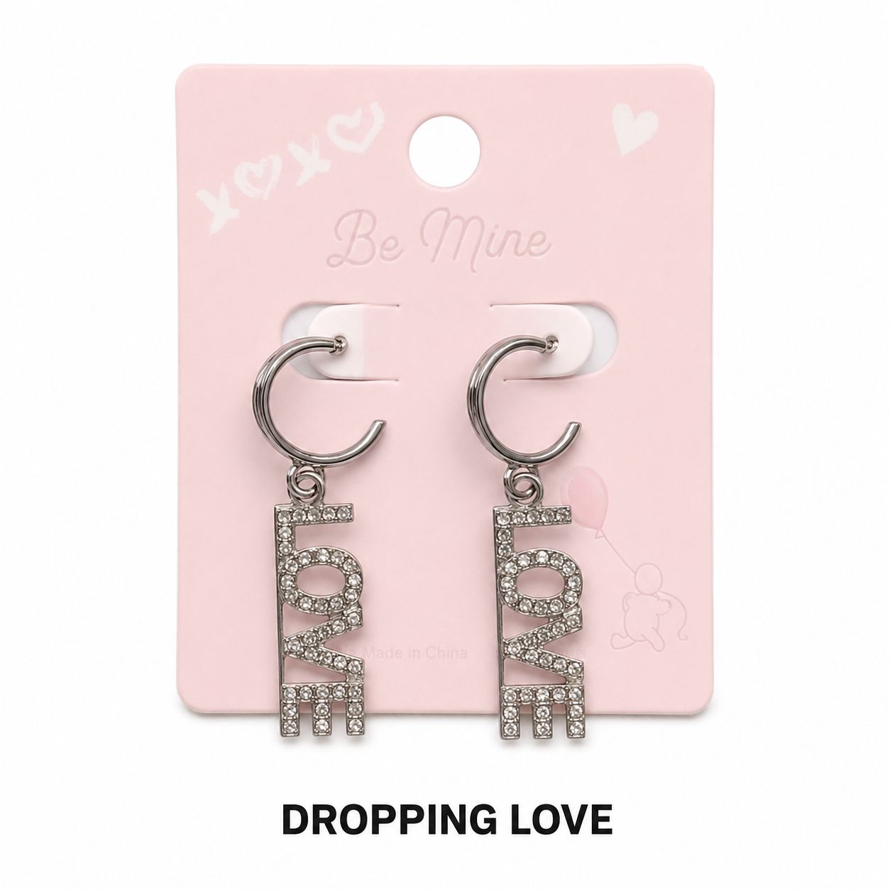 Dropping Love Earring