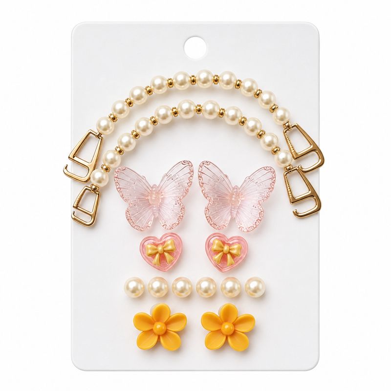 BUTTERFLY PEARL JIBBITZ
