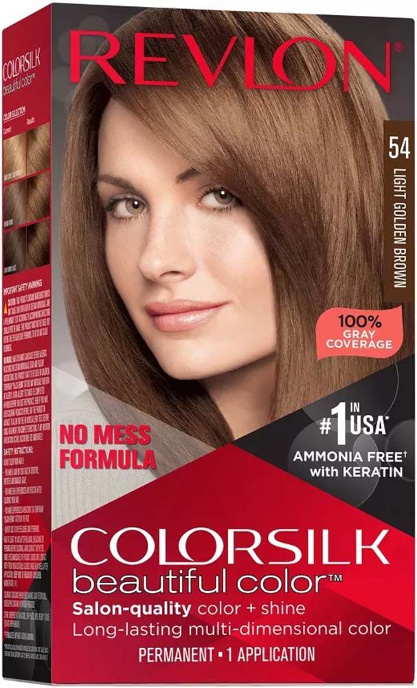 REVLON HAIR COLOR LIGHT GOLDEN BROWN #54