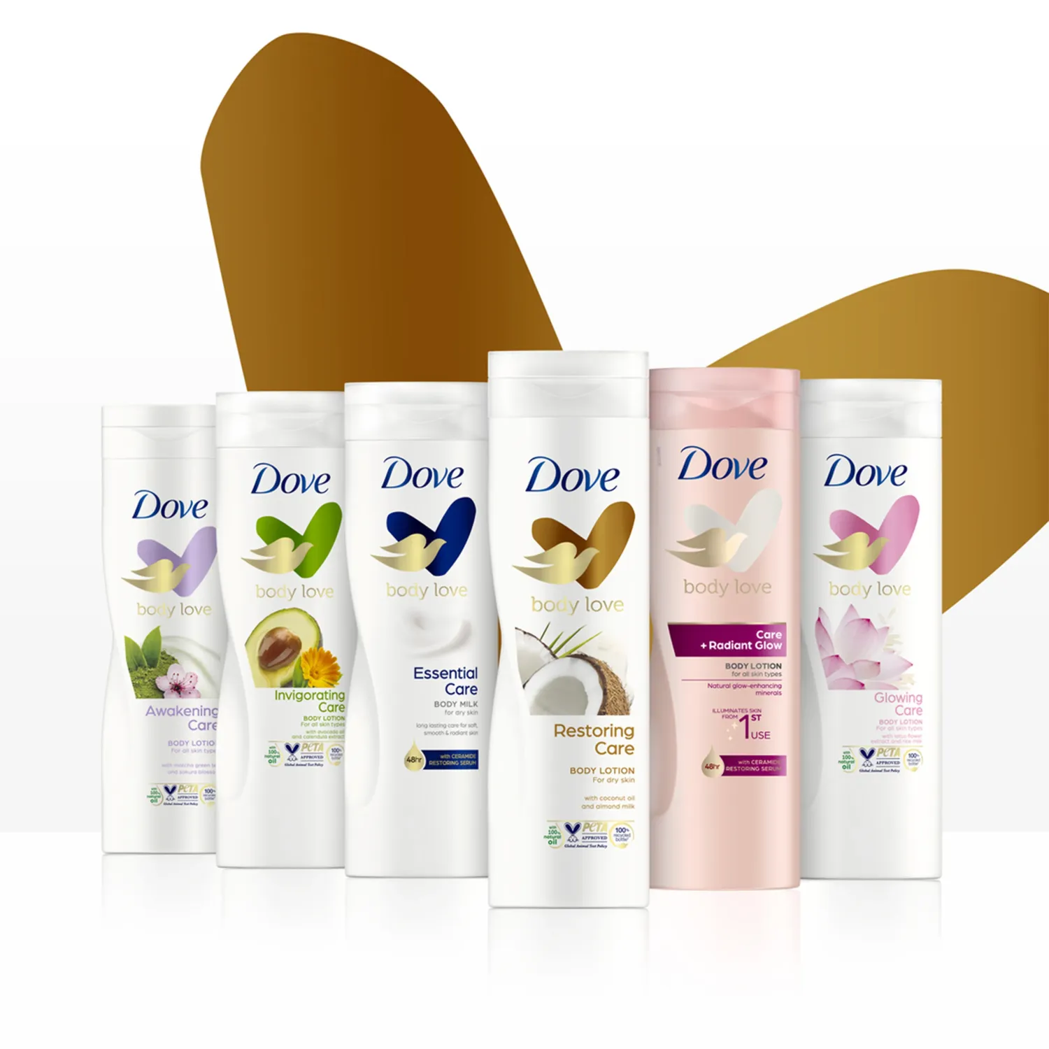 DOVE BODY LOTION 400ML HYDRO