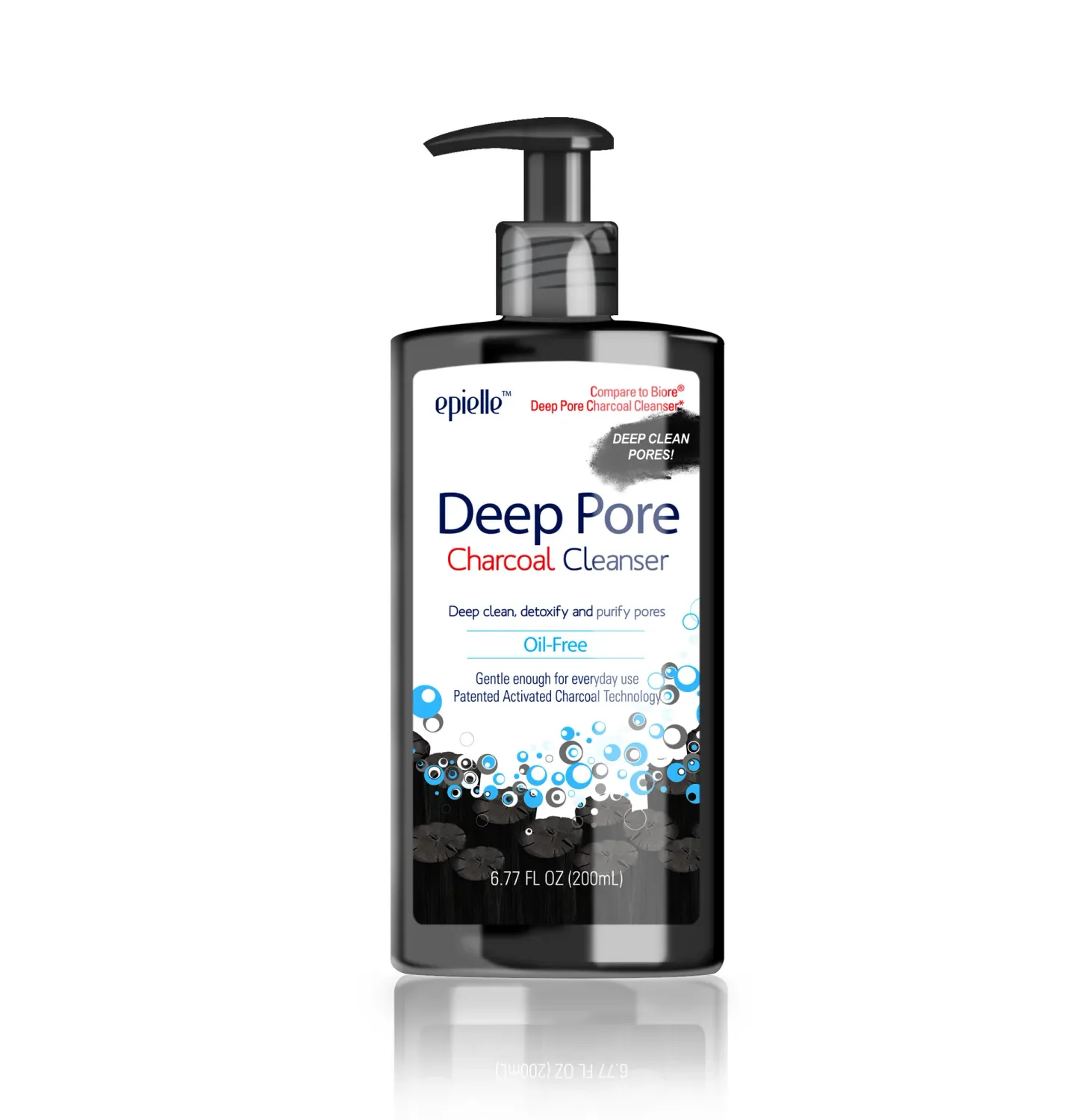 EPIELLE DEEP PORE CHARCOAL CLEANSER 6.77OZ/200ML
