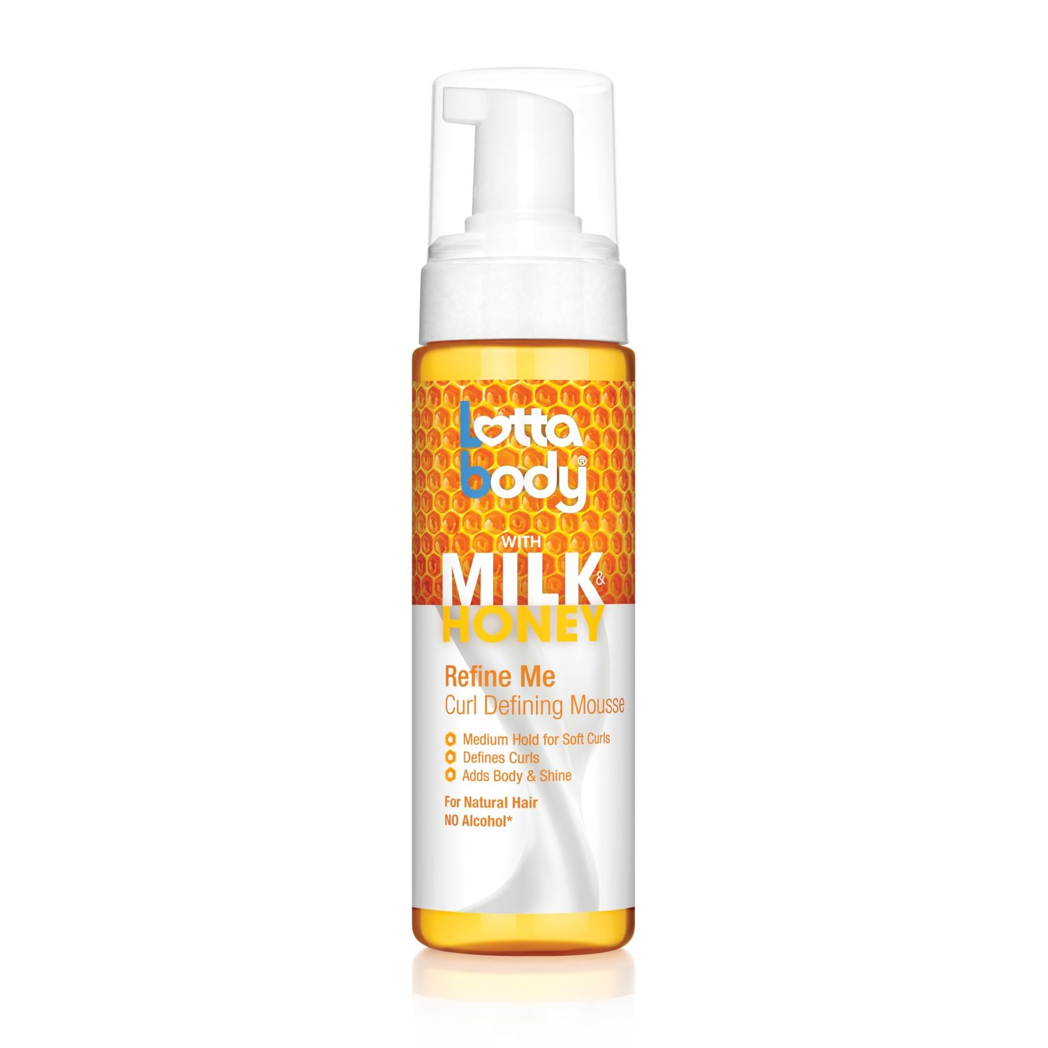 LOTTA BODY MILK &amp; HONEY REFINE ME MOUSE 7OZ