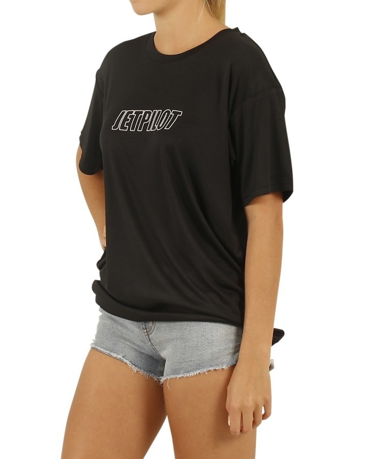 Ladies Black Hydro Tee