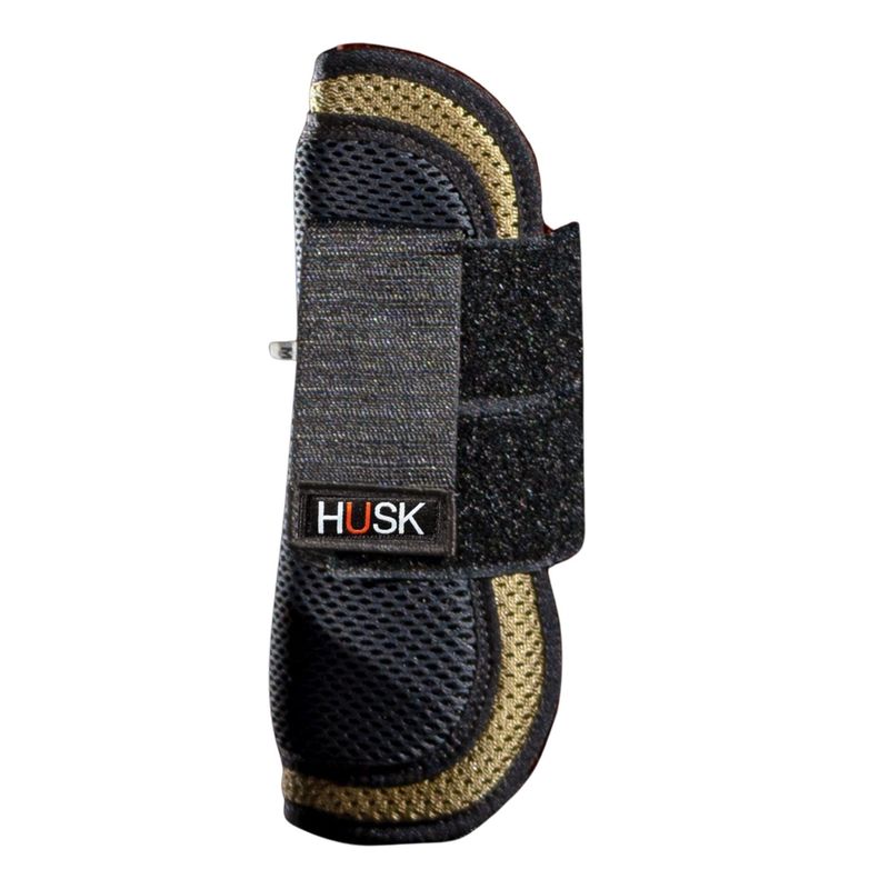 Gold and Black Air Tendon Boots