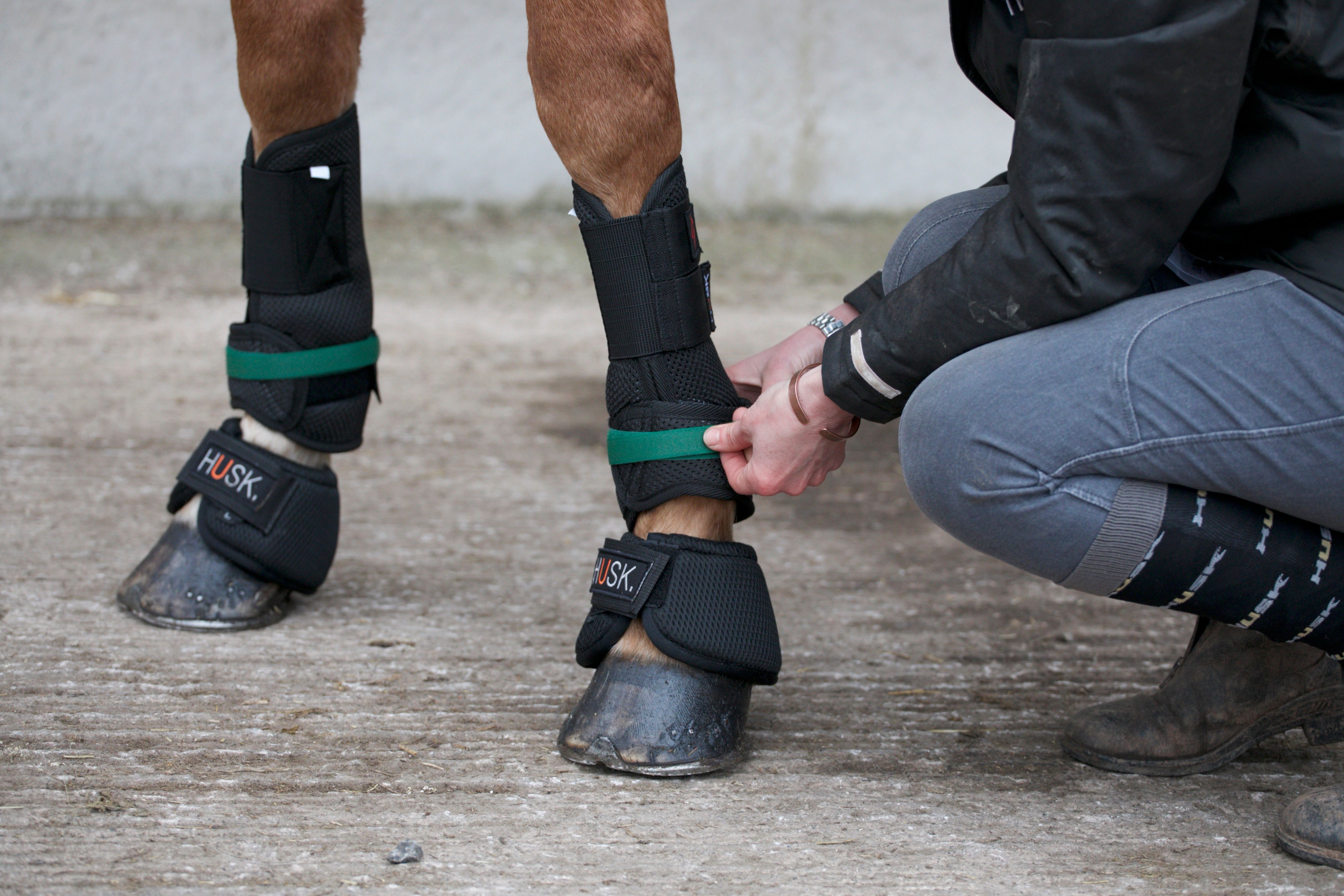 Forest Green Ethical Boot Security Strap