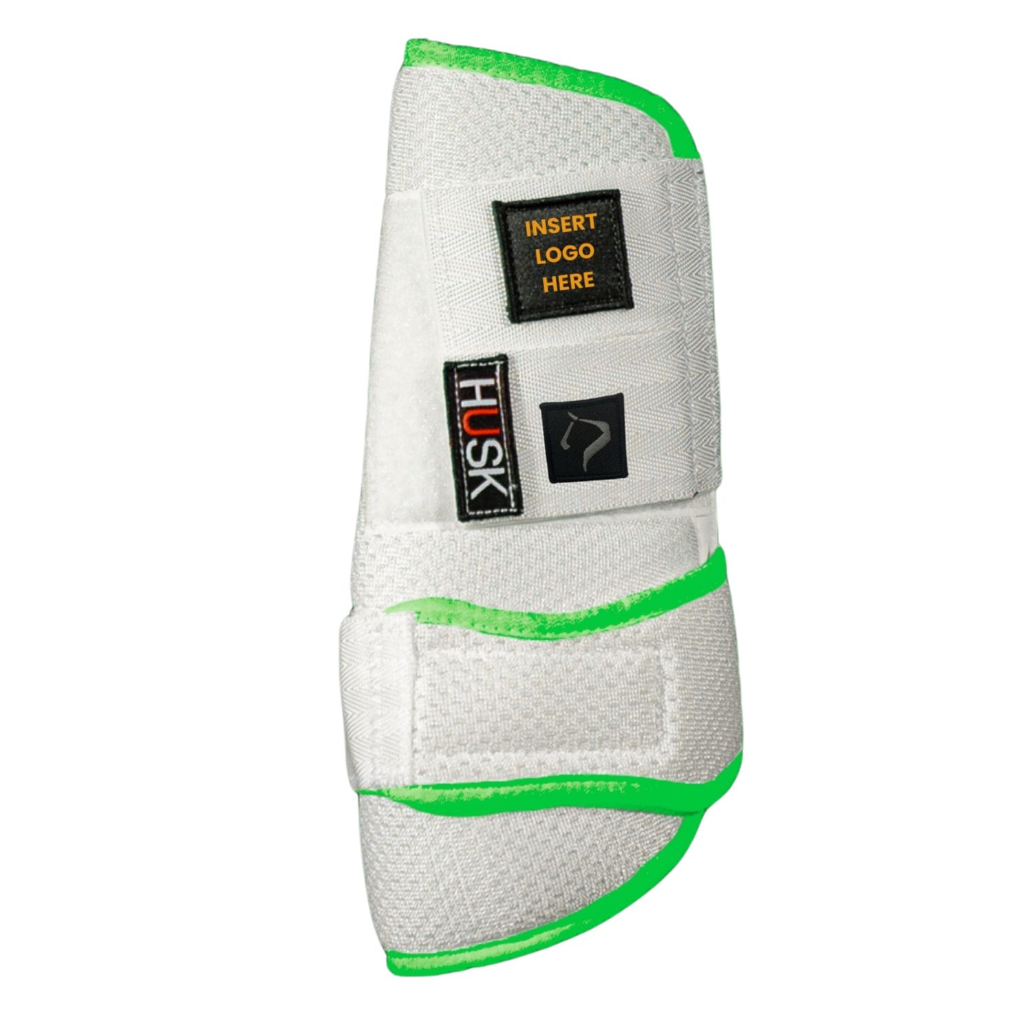 Electric Bright Green Bound White Bespoke Irenita Total Air Sport Boots