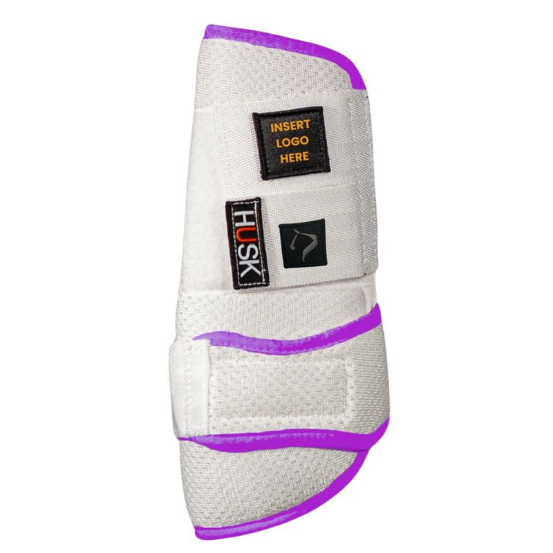Purple Bound White Bespoke Irenita Total Air Sport Boots