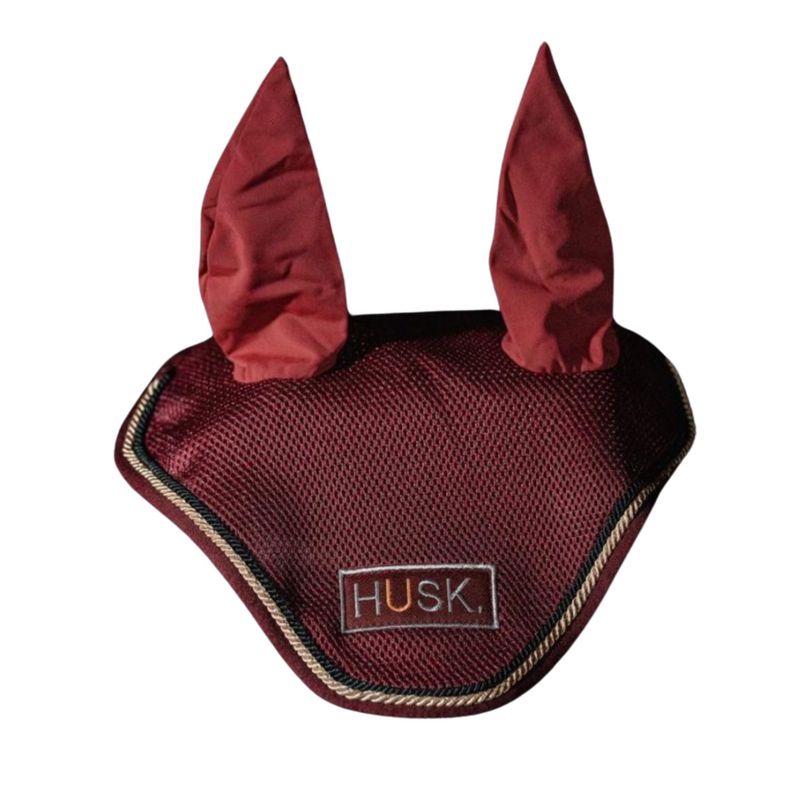Burgundy and Gold 3D Acoustic Ear Protector