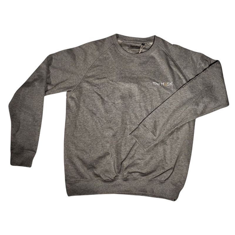 Grey Ethical 100% Organic Cotton Sweatshirt