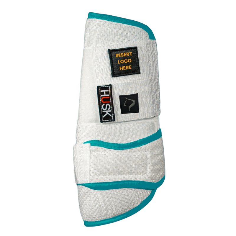 Teal Bound White Bespoke Irenita Total Air Sport Boots