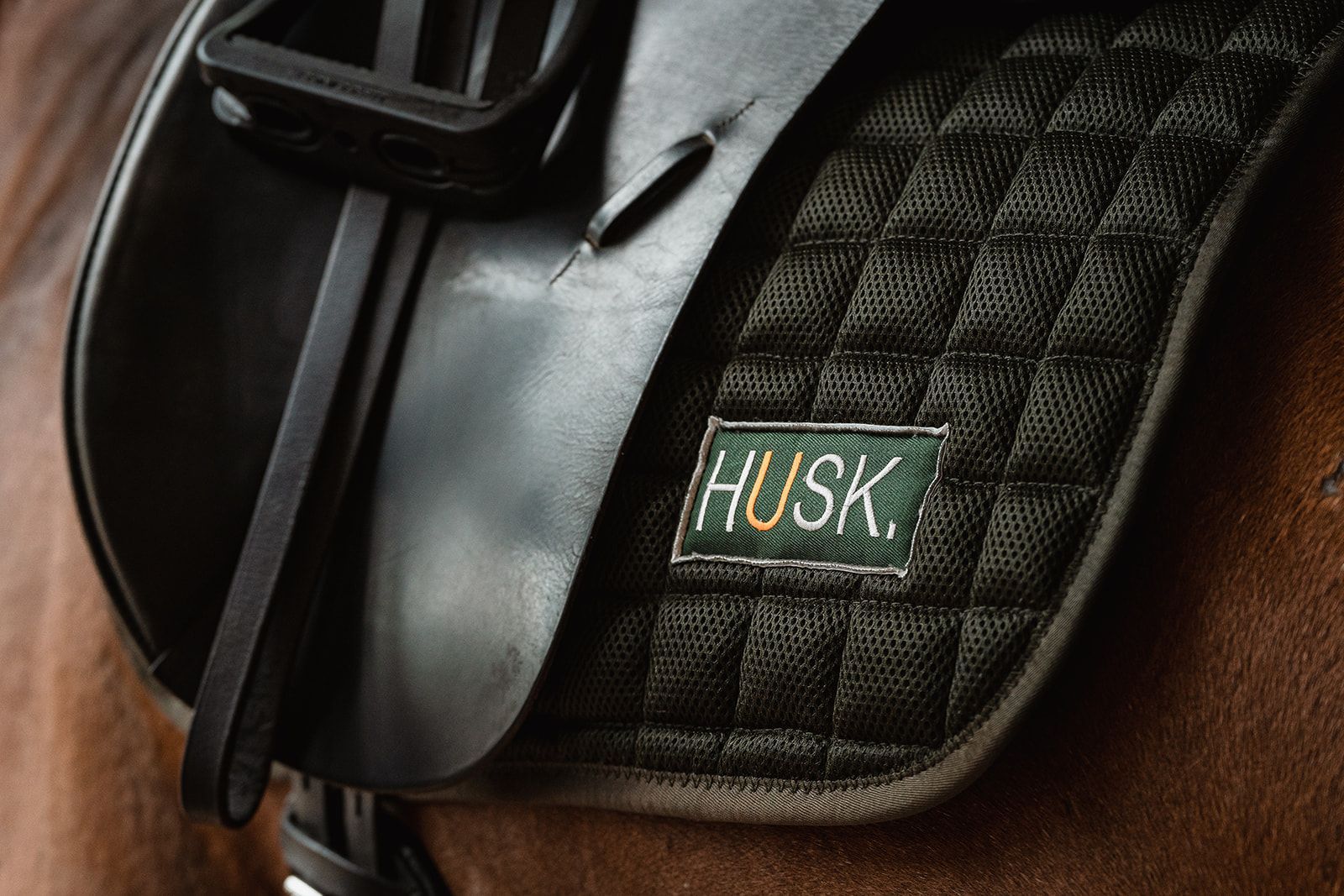 Army Green Basic Air Dressage Pad