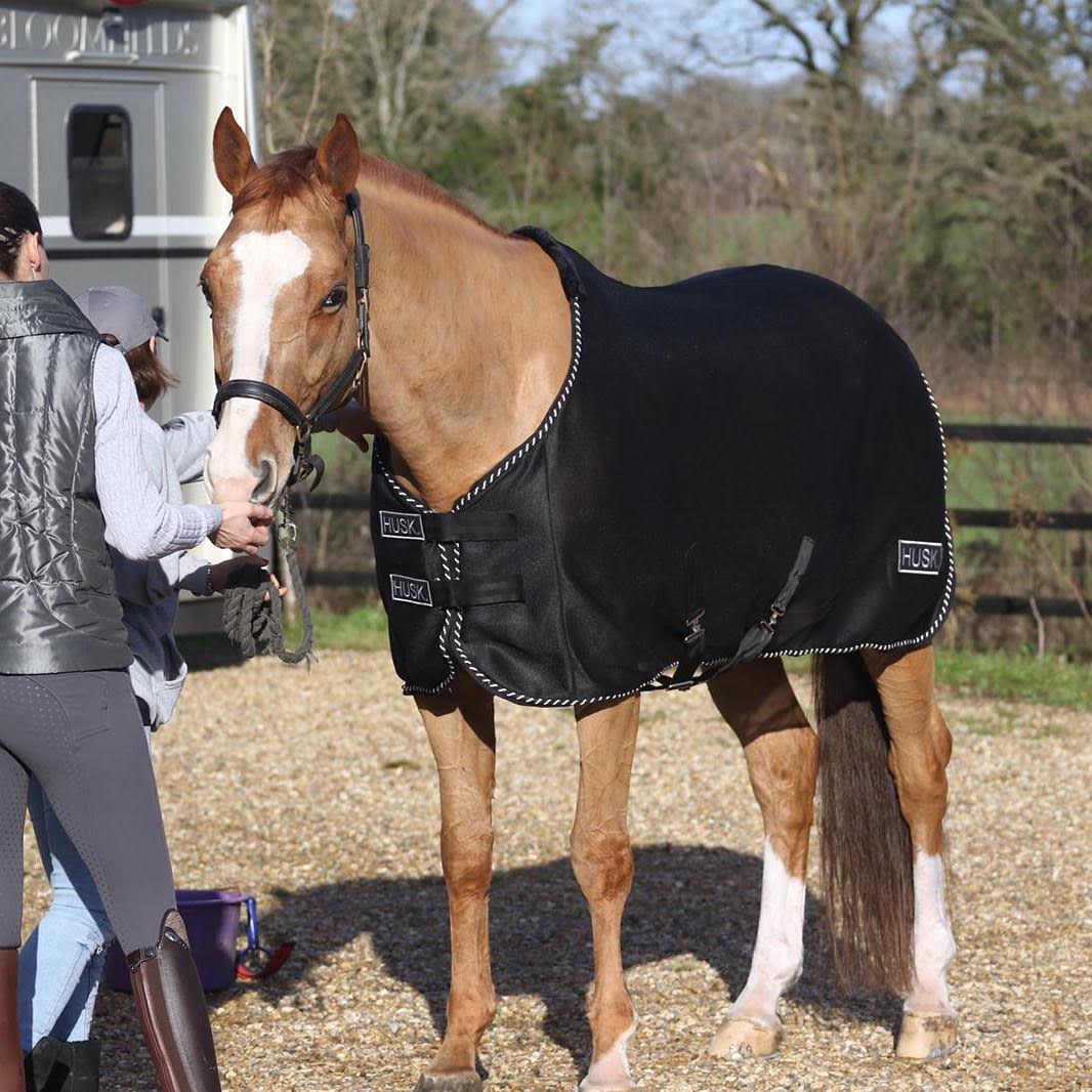 Black Air Pocket Sprung Thermoregulation Rug