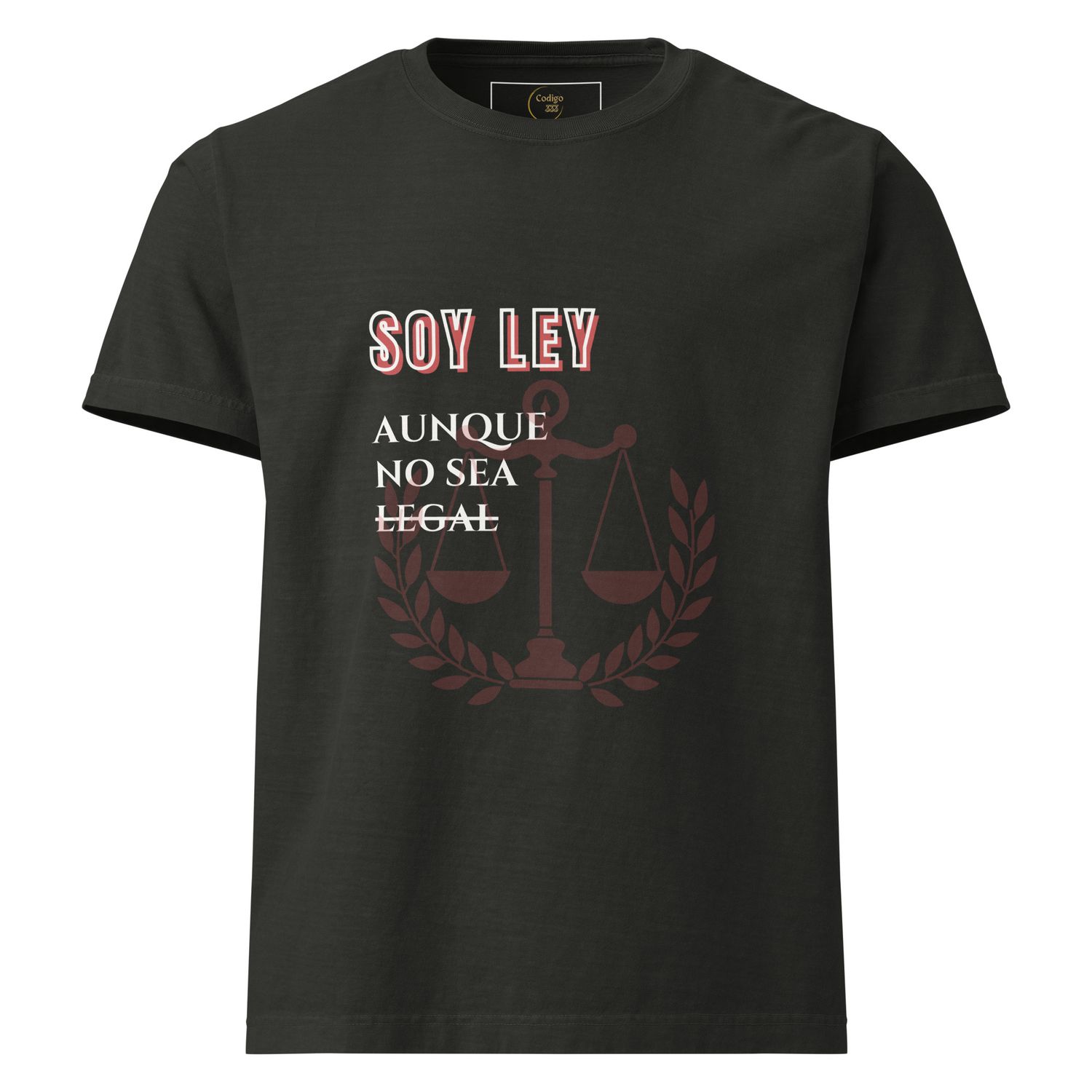 ley Sin Permiso Dark (Oversized)