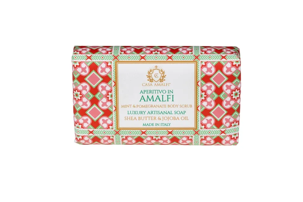 Minze &amp; Granatapfel Körperpeelingseife