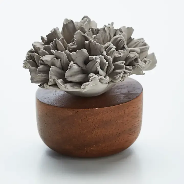 Diffuser Carnation Flower grau