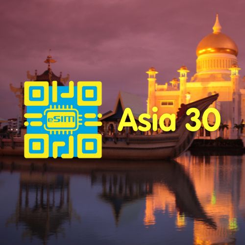 eSIM Asia 30 Countries Quota
