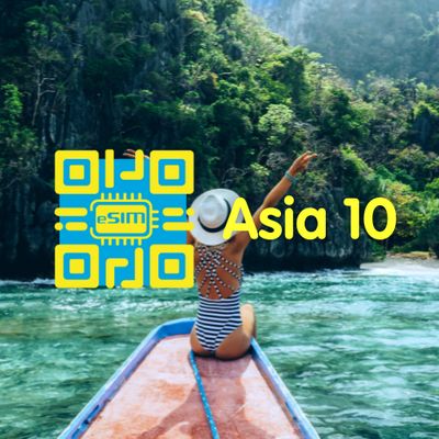 eSIM Asia 10 Countries Quota