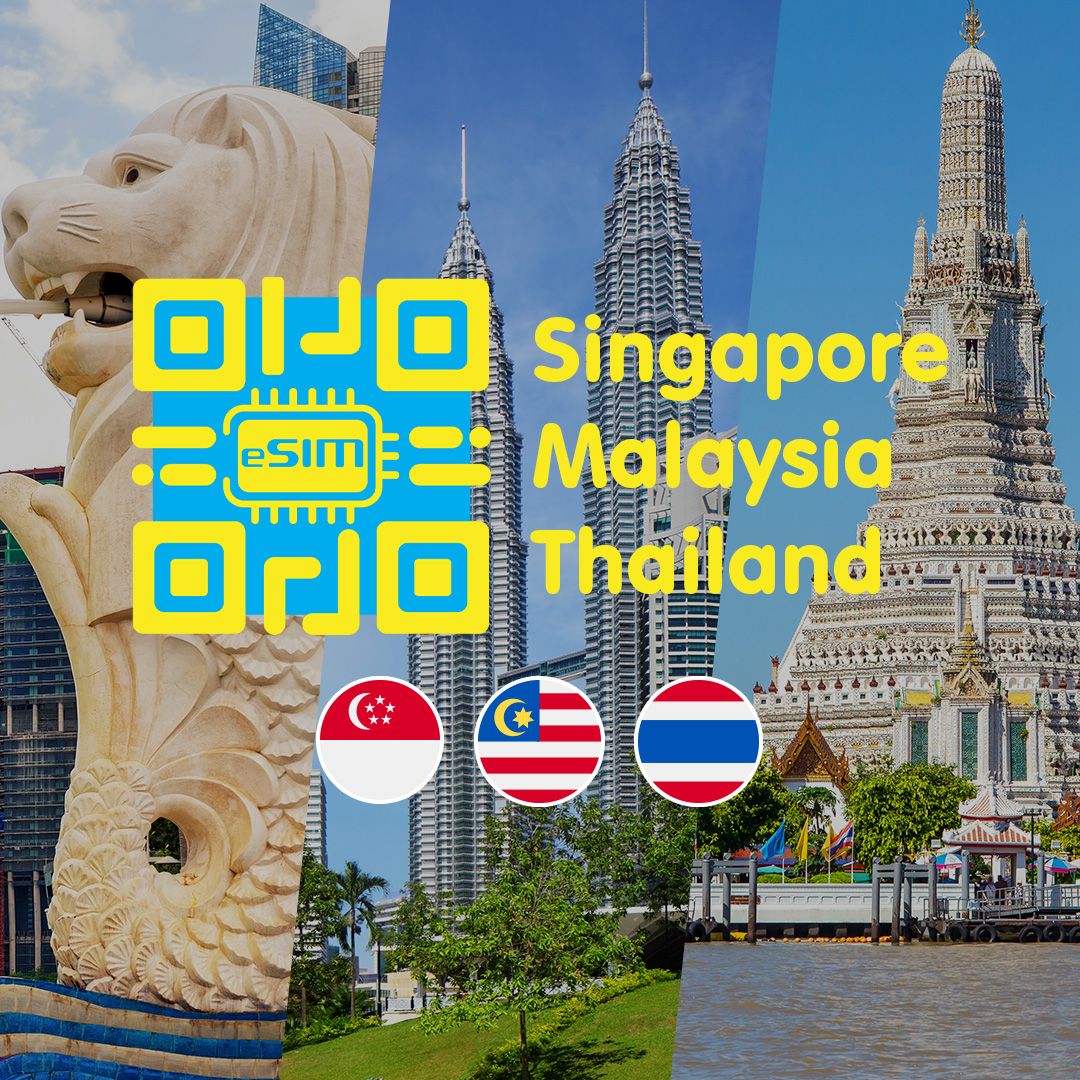 Singapore Malaysia Thailand eSIM Unlimited