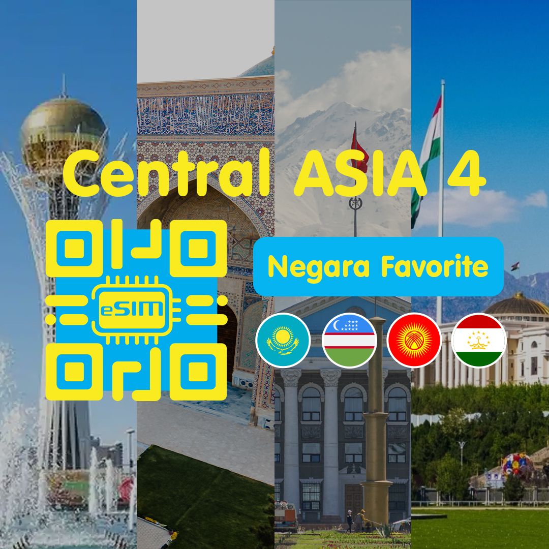 unlimited esim asia central 4 