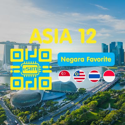 Asia 12 Quota eSIM