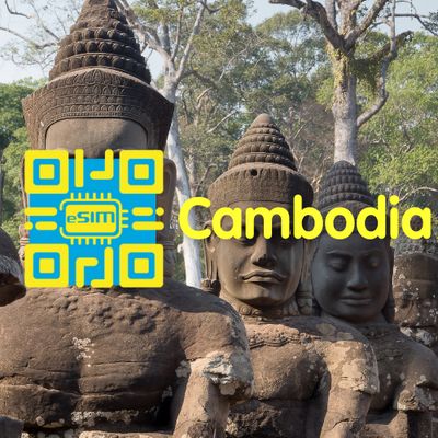 eSIM Kamboja Kuota