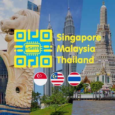 Singapore Malaysia Thailand eSIM Quota