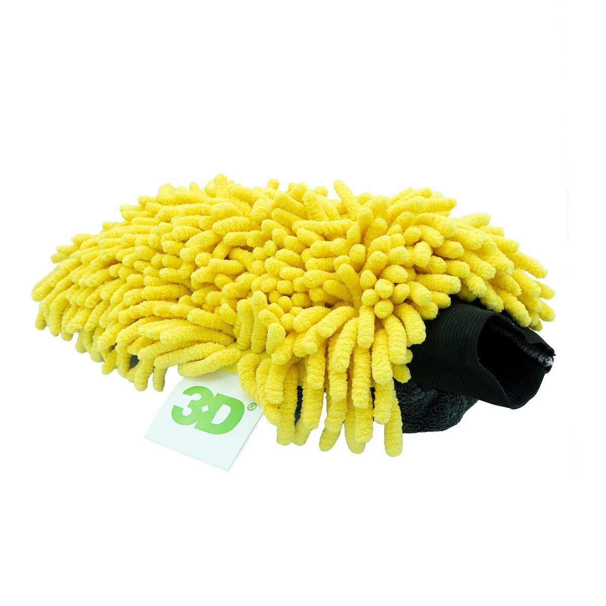 Chenille Microfiber Wash Mitt Yellow G-02Y-24