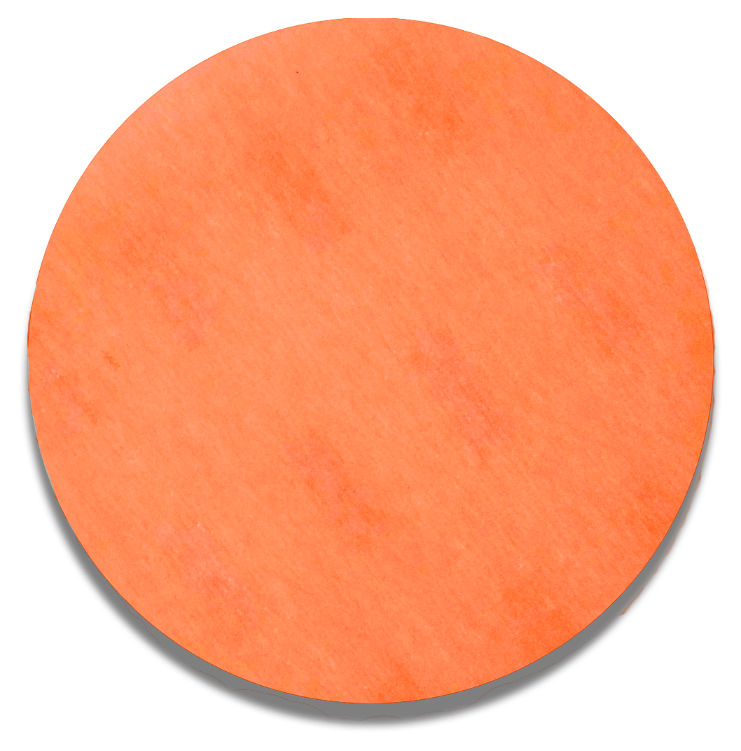 ACA Brown Flex P1500 6" Disc Orange G-61500-O