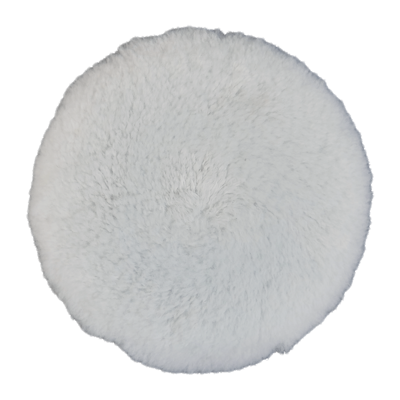 White Premium Lamb Wool Pad K-WW8