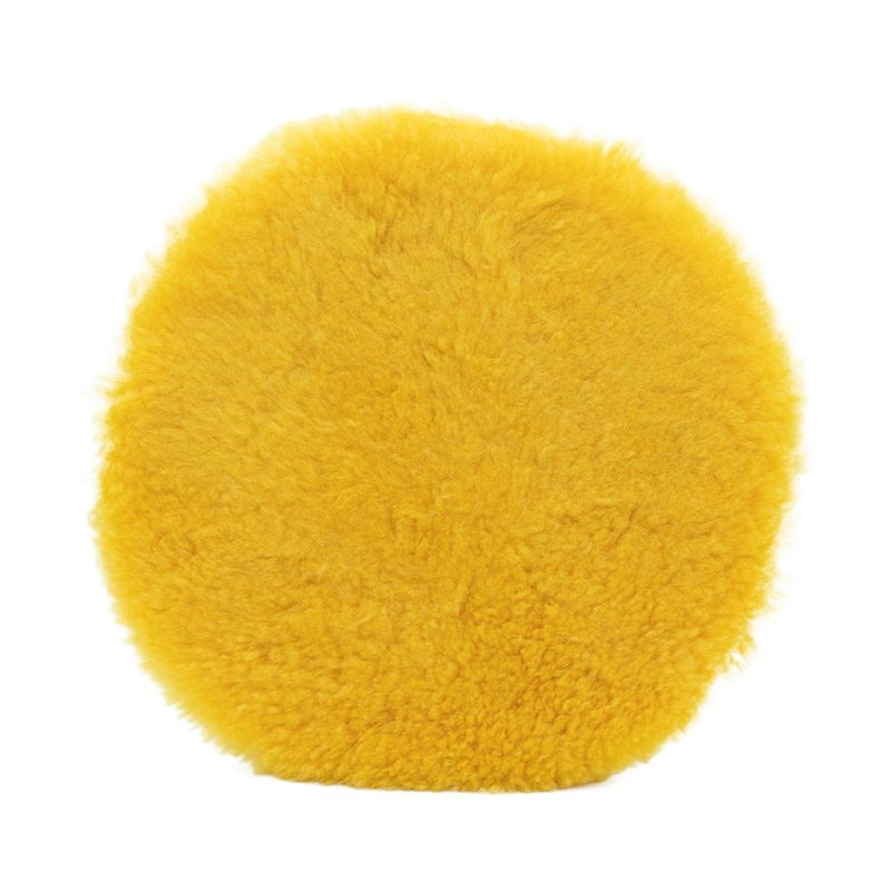Yellow X-Cut Lamb Wool Pad K-XW8