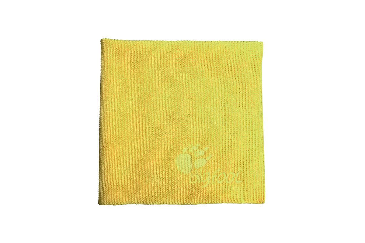 D-A System Microfiber Towel, Yellow, 16"x16"