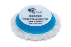 D-A Coarse Wool Pads (Blue) Ø 30/45mm, 4 pcs